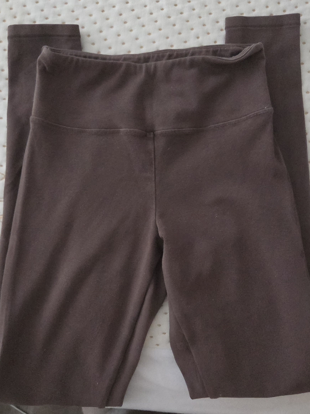 Skims Brown Stretch Waistband Leggings Xs - Picture 1 of 1